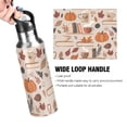 thumbnail image 4 of Yayeee 20oz Insulated Water Bottle Double Wall Stainless Steel with Flip Straw Lid, Fall Acorns Pattern, 4 of 7