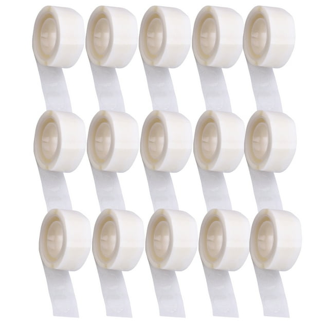 15 rollos de pegamento puntos adhesivos cintas globos cinta adhesiva cinta decorativa de globos para el diseño de la habitación fiesta de bodas