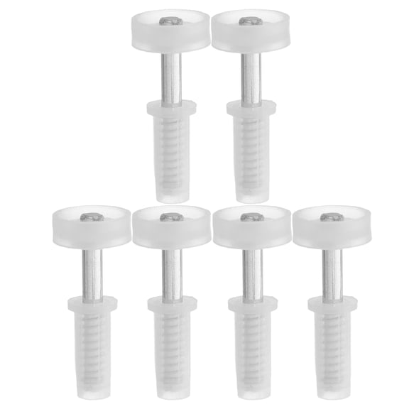 ETEREAUTY 6Pcs Adjustable Bi Fold Door Roller with Smooth Silent Operation