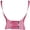 Hot Pink, variant on ManxiVoo Punk Gothic Harness Waist Cincher Belt Wide Adjustable Straps Decorative Corset Style Body Shaper For Plus Size Dress Outfit