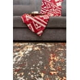thumbnail image 4 of Furnish My Place Indoor Distressed Vintage Faded Rug with Jute Backing - 7 ft. 8 in. x 11 ft., Dark Grey, Abstract, Area Rug for Living Room, Bedroom, Hallway, 4 of 9
