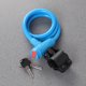 thumbnail image 5 of Colorful Lock Bike Cable Locks Road Bike Cycling Mountain Bike padlock Anti-Theft Chain Lock(Blue), 5 of 5