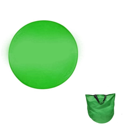 Green Screen Backdrop Photography Background Cloth for Game Live Photos Video Studio Folding Reflector Backdrop 110cm