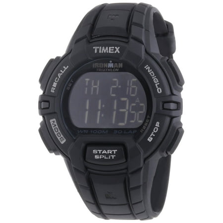 Timex Ironman 30-Lap Rugged Full-Size Watch - Black