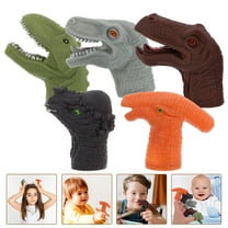 Raindrops  5 Pcs Animal Hand Puppet Finger Dinosaur Toy Child