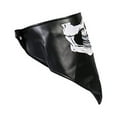 thumbnail image 6 of Skull Face Mask & Neck Warmer - Fleece Lined, Soft Leather, Biker Style - One Size, 6 of 7