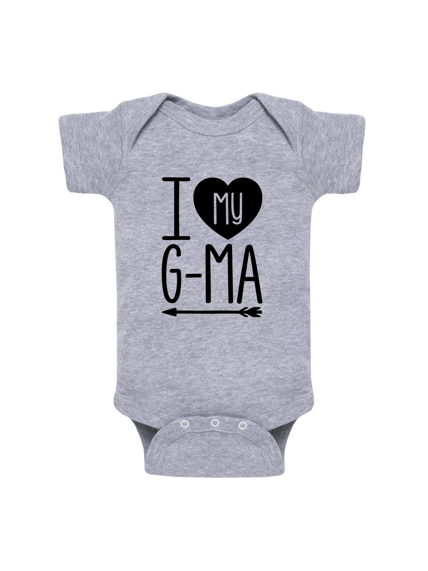 Instant Message - I Heart My Grandma - Infant Baby One Piece
