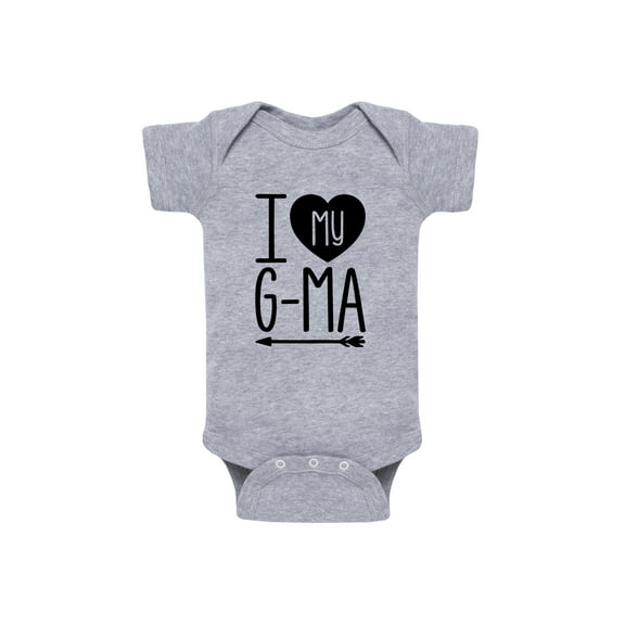 Instant Message - I Heart My Grandma - Infant Baby One Piece