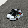 thumbnail image 6 of New Dinosaurs Canvas Sneakers Boys Girls Casual Low Top Shoes Kids Cartoon Fashion Shoes Baby Shoes, 6 of 23