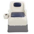 thumbnail image 1 of Bedside Commode Toilet, Strong Load Bearing Mobile Bedside Commode Chair  for Adult for Home Use, 1 of 7