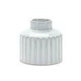 thumbnail image 3 of Melrose International LLC Vase (Set of 2) 4"D x 3.25"H, 5.5"D x 5.25"H Porcelain, 3 of 3