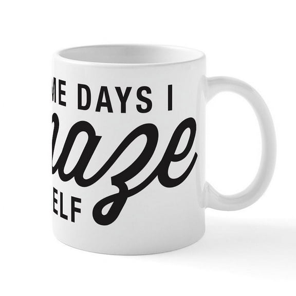 CafePress - Amaze Myself Mug - 11 oz Ceramic Mug - Novelty Coffee Tea Cup