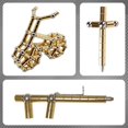 thumbnail image 3 of Bolígrafo magnético TTzyCC de descompresión con 13 anillos magnéticos dorados, 3 of 5