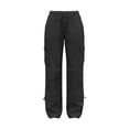 thumbnail image 4 of GUACER Joggers for Women Casual Drawstring Elastic Waist with Pockets Lightweight Cargo Pants Streetwear, 4 of 8