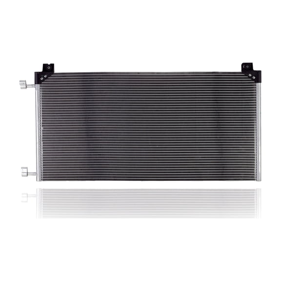 A/C Condenser - Pacific Best Inc For/Fit 3026 00-13 GMC Suburban Yukon XL Denali Tahoe Escalade 99-07 Silverado/Sierra With Rear A/C Fits select: 2001-2014 CHEVROLET SILVERADO