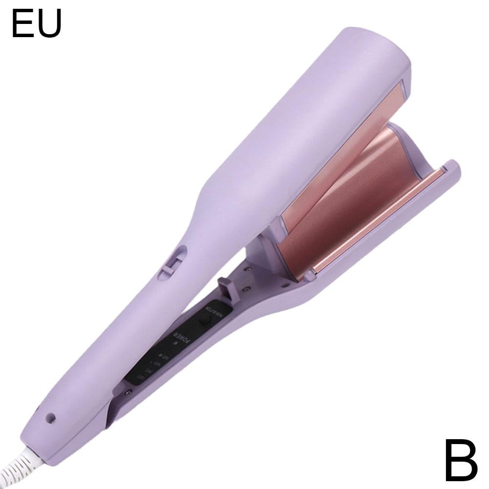 Curling Iron French Egg Roll Curling Iron Water Ripple V-shapedionic Hair Curling Iron Fast Heating, Adjustable Temperature, Egg Roll Hair Waving Iron Hair Curler Styling Tools J5S1