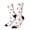 2 Black-2, variant on Corgi With Santa Claus Hat Print Adult Socks for Men & Women,Calf Socks, Ankle Socks,Boots Socks,Breathable Casual Sock,Unisex Crew Socks