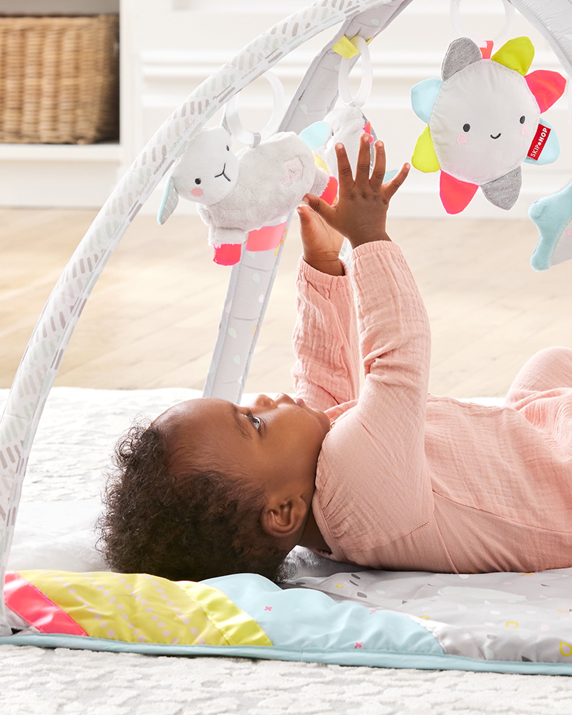 Skip Hop Baby Activity Play Gym, Silver Lining Cloud, Age 0-2 Years, Grey