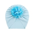 thumbnail image 1 of Baby Hat Threaded Bronzing Flower Breathable Newborn Infant Beanie Cap Headwrap Gift for Toddler, 1 of 10