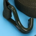 thumbnail image 2 of OULII 1 Set of Ratchet Straps for Securing Loads on Trucks Green Soft Polyester, 2 of 4