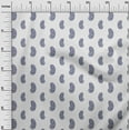 thumbnail image 3 of oneOone Polyester Spandex Medium Blue Fabric Block Quilting Supplies Print Sewing Fabric By The Yard 56 Inch Wide-UW, 3 of 5