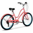 thumbnail image 3 of Hyper Bicycles 26" Commute Women's Comfort Bike, Coral, Recommended for Adult Women, 3 of 9