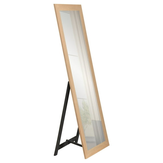 Natural Farmhouse Freestanding Full Length Mirror