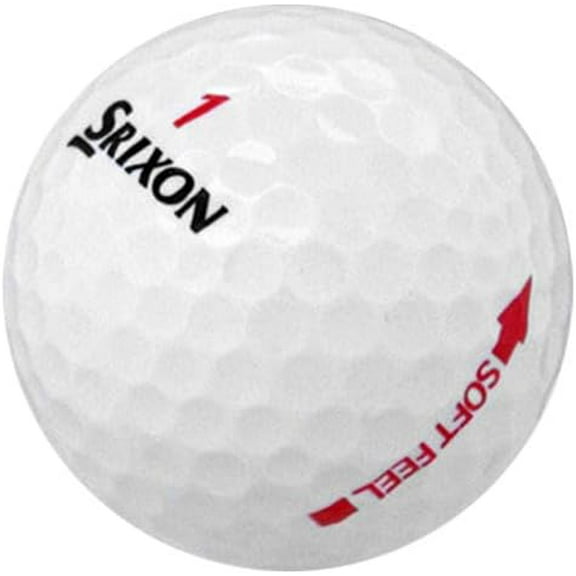 Pre-Owned Srixon Soft Feel Lady Golf Balls, Mint / AAAAA Condition, 12 Pack