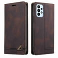 thumbnail image 5 of Dteck Case for Galaxy A23 4G, Synthetic Leather Galaxy A23 4G Wallet Case Credit Card Holder Folio Magnetic Kickstand Shockproof Cover Compatible with Galaxy A23 6.6" 2022 - Brown, 5 of 7