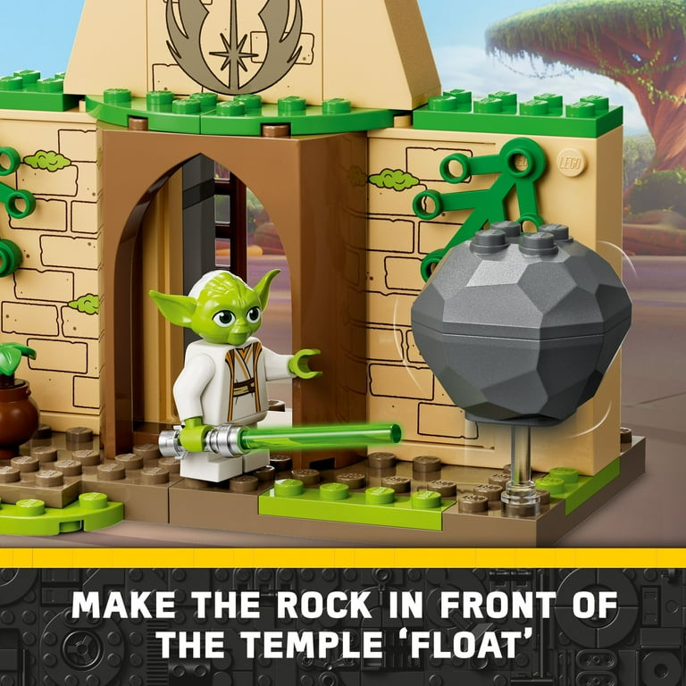 LEGO Star Wars Tenoo Jedi Temple 75358 Building Toy with Kai Brightstar and Yoda Figures Star Wars Toy Starter Set with Easy and Playful Builds