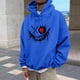thumbnail image 1 of Sudadera con capucha para mujer, estampada, cuello redondo, manga larga, sudadera con capucha, camiseta, blusa, blusa de poliéster para hombre, 1 of 5