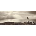 thumbnail image 2 of Majchrowicz, Alan 14x8 Gold Ornate Wood Framed with Double Matting Museum Art Print Titled - North Head, 2 of 4