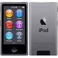 thumbnail image 2 of Pre-Owned Apple iPod Nano 7th Generation 16GB MP3 Player with EarPods & Lightning Cable, Space Gray, 2 of 5