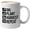 Dig Plant Repeat White, variant on Farmer Mug White 15oz - Best Farmer Better - Farmer Agriculture Harvester Tractor Homestead Field Crops