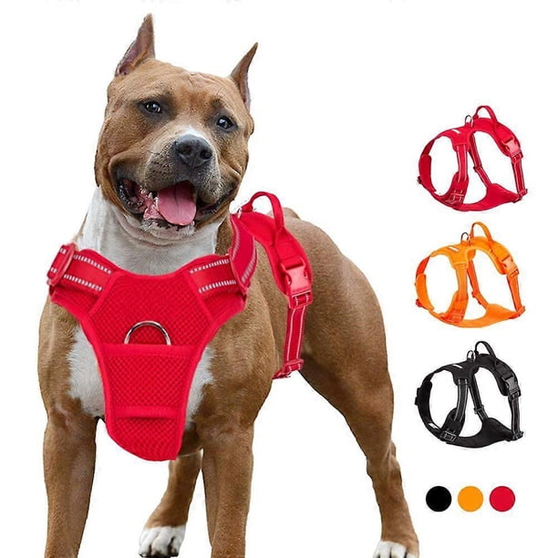 Truelove Pet Dog Harness Breathable Mesh Padded Outdoor Sport No Pull Vest Adjustable Harness For Medium Large Dog Accessories