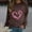 9-Brown, variant on SOOMLON Breast Cancer Shirts for Women Funny Long Sleeve Ribbon Apparel Crewneck Outfits Themed Clothing Party Attire M