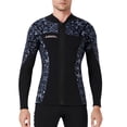 thumbnail image 1 of Soidarity BUCEO SAIL 3MM Traje de neopreno Tops Trajes de neopreno de primera Protección Trajes de buceo Canoa Buceo para aeróbic acuático Deportes acuáticos hombre gris XXL Soidarity OD003290-15, 1 of 6