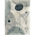 thumbnail image 2 of Randy Noble Fine Art 11x14 White Modern Wood Framed Museum Art Print Titled - Limitless Line, 2 of 4