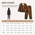 thumbnail image 4 of Lsque Daisies Pattern Long Sleeve Pajama Set for Women - Soft 2-Piece Sleepwear and Loungewear Set with Pockets, Comfy Nightwear-Small, 4 of 7