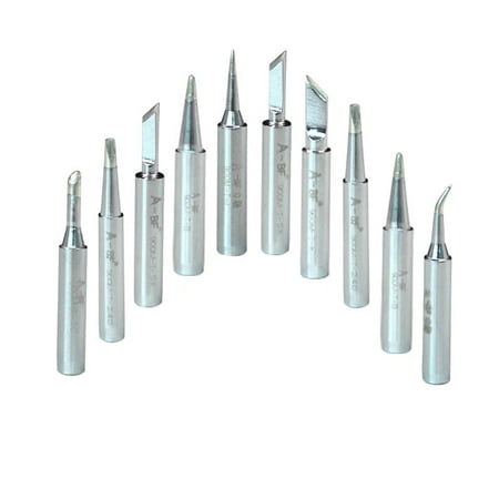 

10pcs 900M-T Soldering Iron Tips Silver