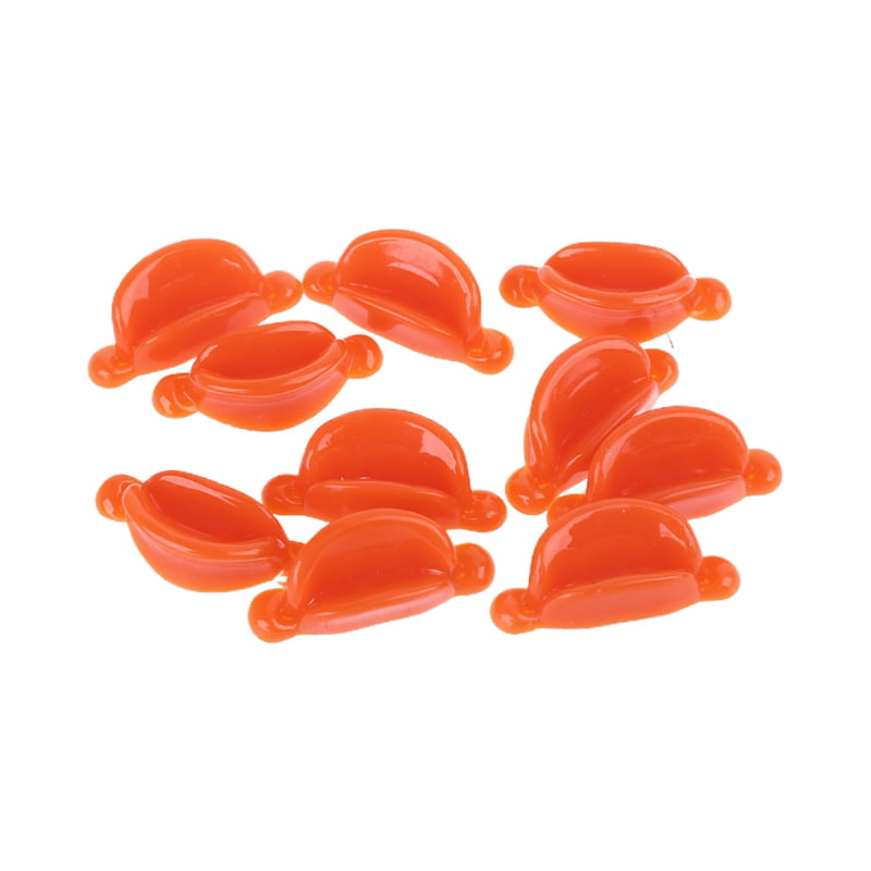 Pack of 10 Pieces Safety Plush Mouths for Various Duck Toy DIY Sewing Crafts