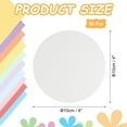 thumbnail image 2 of Uxcell Circle Kraft Paper, Round Shape Cardstock Paper Circle Bulletin Board for Art Supplies, Origami, Paper Crafting Cream White 4 x 4 Inch, 2 of 6