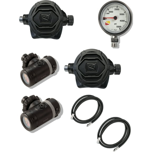 Dive Rite XT4 Doubles Regulator Package