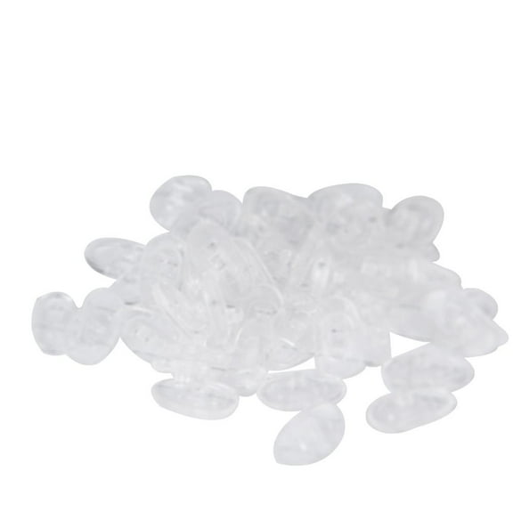 25 Pairs Soft Non-slip Silicone Nose Pads for Glasses Spectacles Accessories