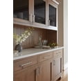 thumbnail image 3 of Amerock Faircrest 3-3/4 inch (96mm) Center-to-Center Satin Nickel Cabinet Pull, 3 of 7