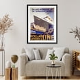 thumbnail image 4 of Historic Framed Print, The latest production of the ship-building world. Holland American Line, 17-7/8" x 21-7/8", 4 of 9