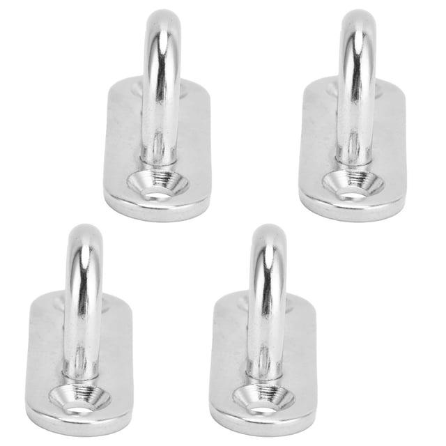 Screw Hooks,4Pcs Oval Hooks Eyelet Eye Hooks Ceiling Hooks Tailored for Perfection