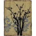 thumbnail image 2 of Goldberger, Jennifer 26x32 White Modern Wood Framed Museum Art Print Titled - Branch in Silhouette II, 2 of 4