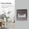 thumbnail image 2 of 4pcs Stair Light Led 3w Led Recessed Wall Light Footlight Step Indoor Background Lighting Nightlighv, 2 of 5