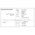thumbnail image 4 of Crawford 60 in. 6 Blade Black Farmhouse Indoor Ceiling Fan with Light Kit and Remote, 4 of 10